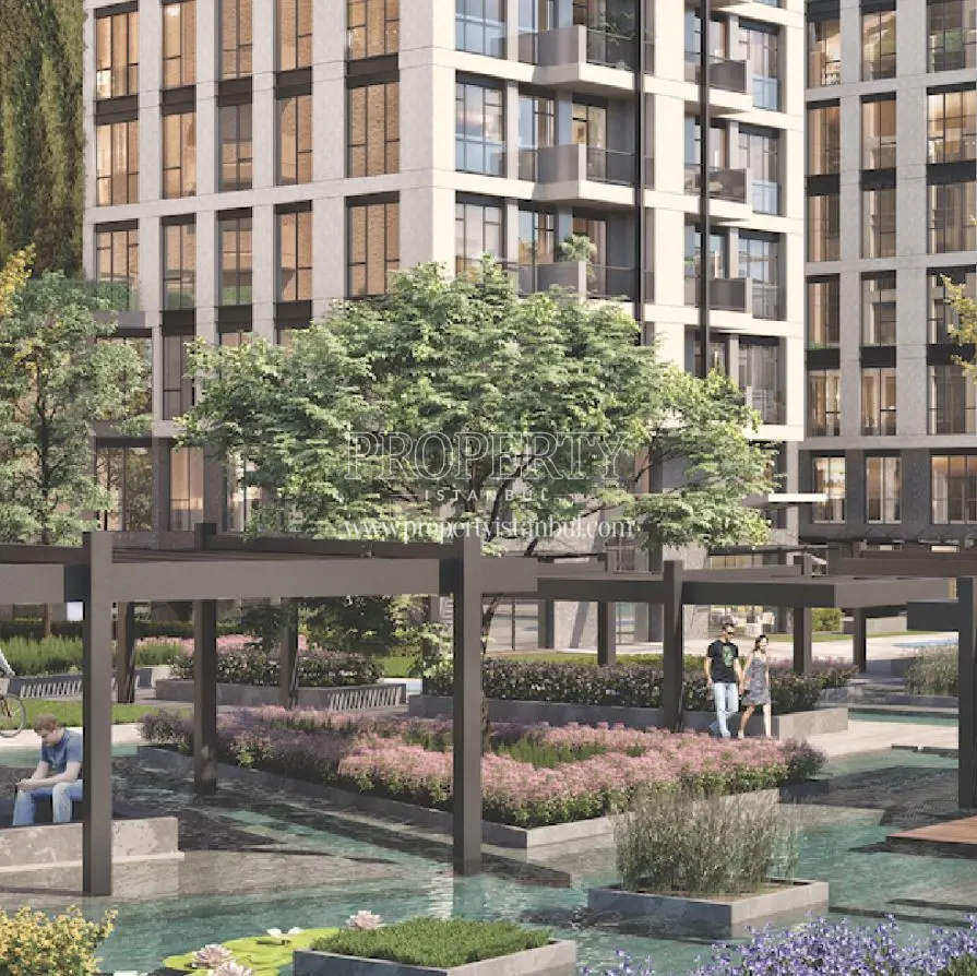 Garden area of the Seba Gokturk project