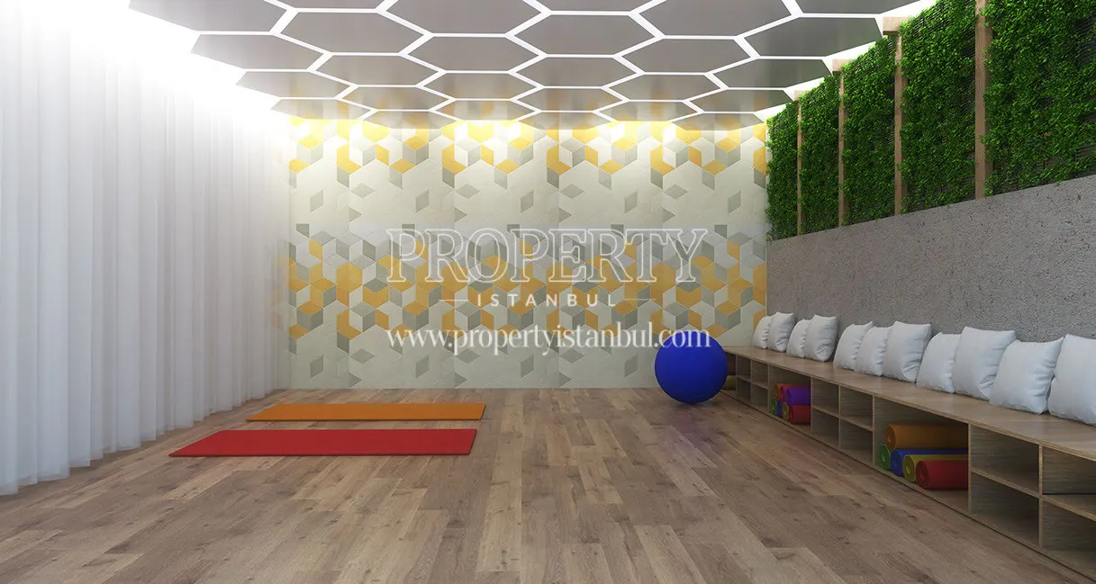 Pilates room in Taksim Palas