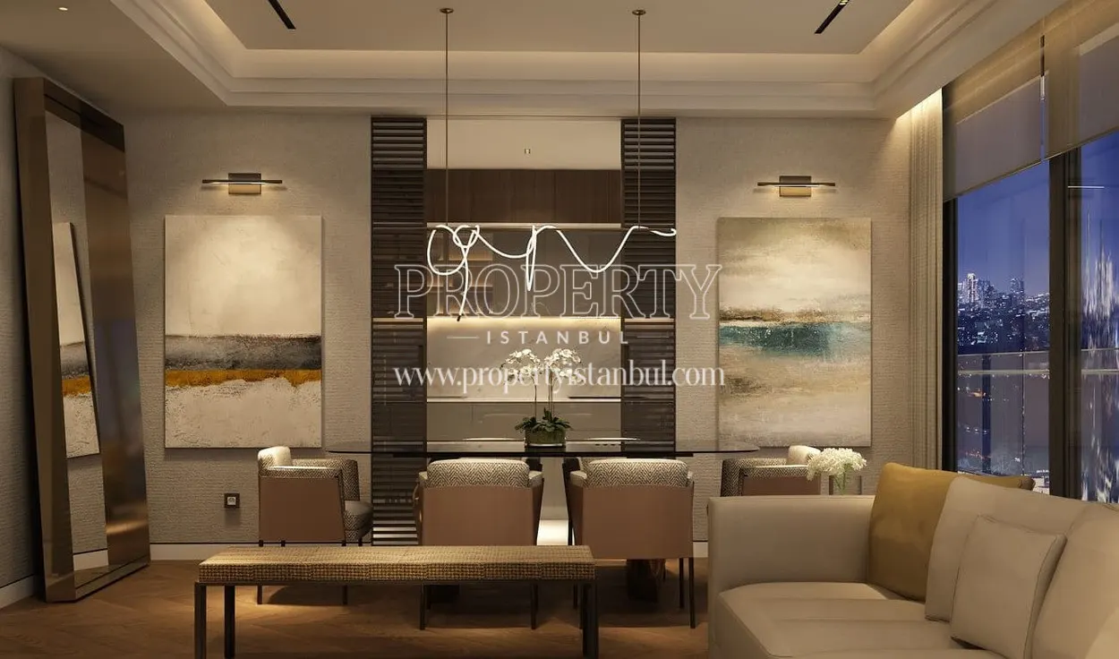 Dining area of an apartment in Rams Beyond
