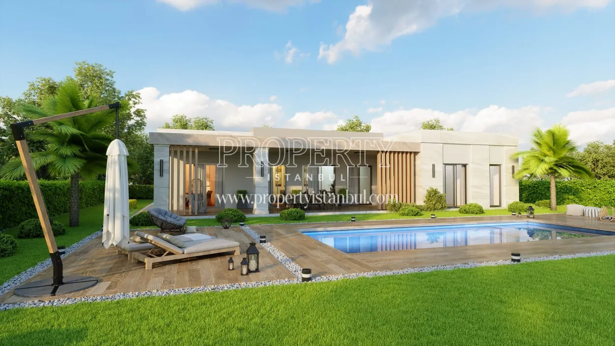 Outdoor view of a villa in Big Country