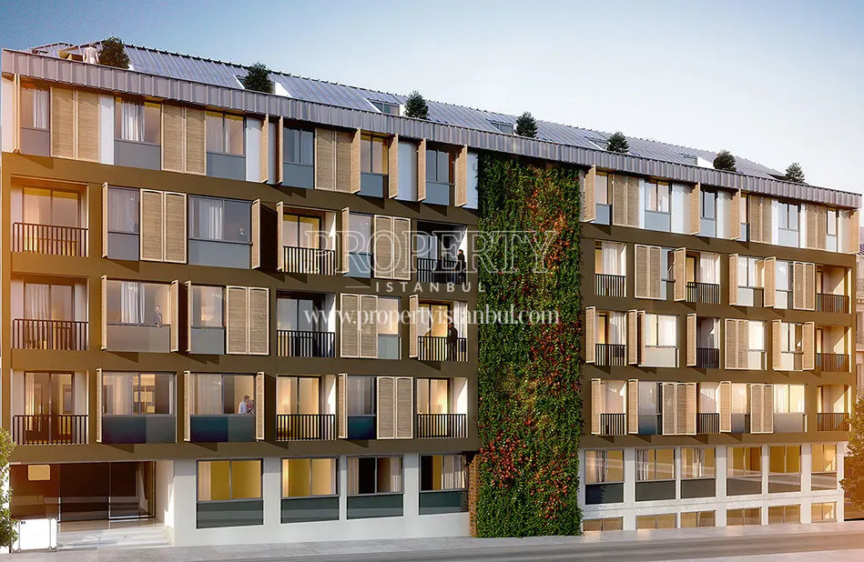 Exterior view of the project of Taksim Palas