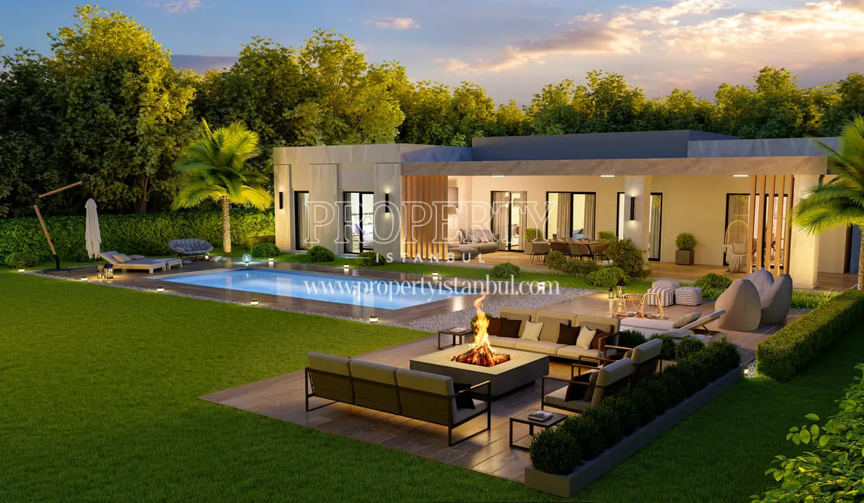 Garden area of a villa in Big Country