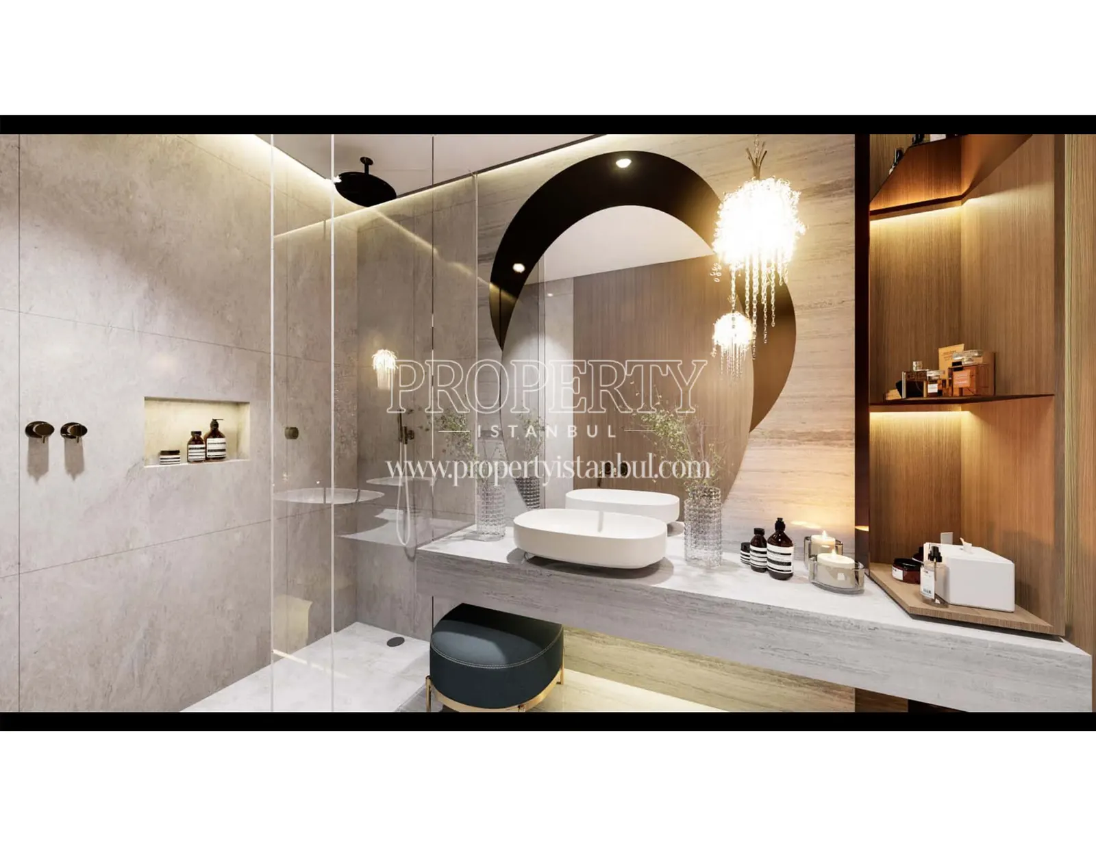Bathroom of an apartment in Rams Garden