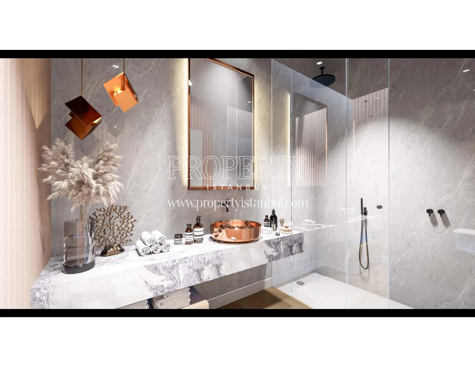 Bathroom of an apartment in Rams Garden