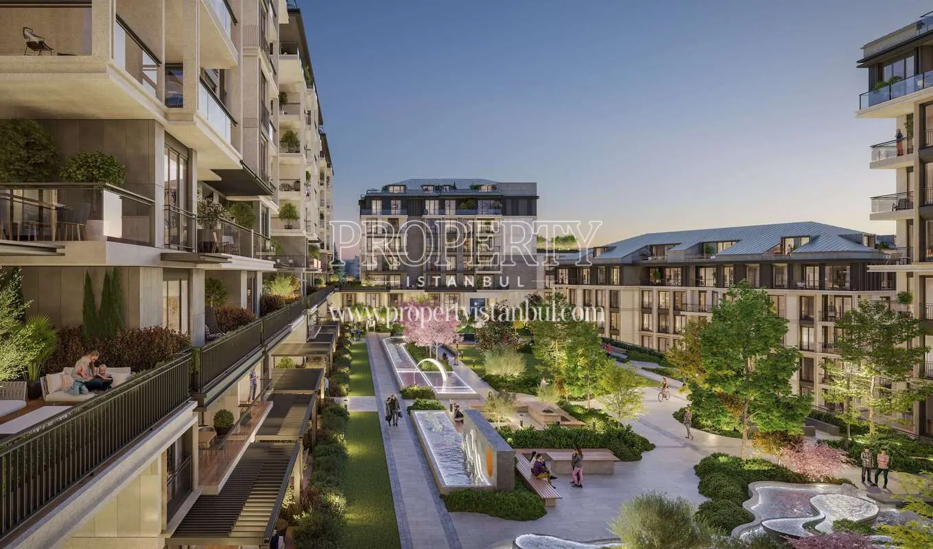 Outdoor view of the Referans Besiktas project