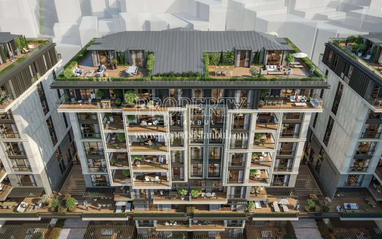 Buildings of the Referans Besiktas project