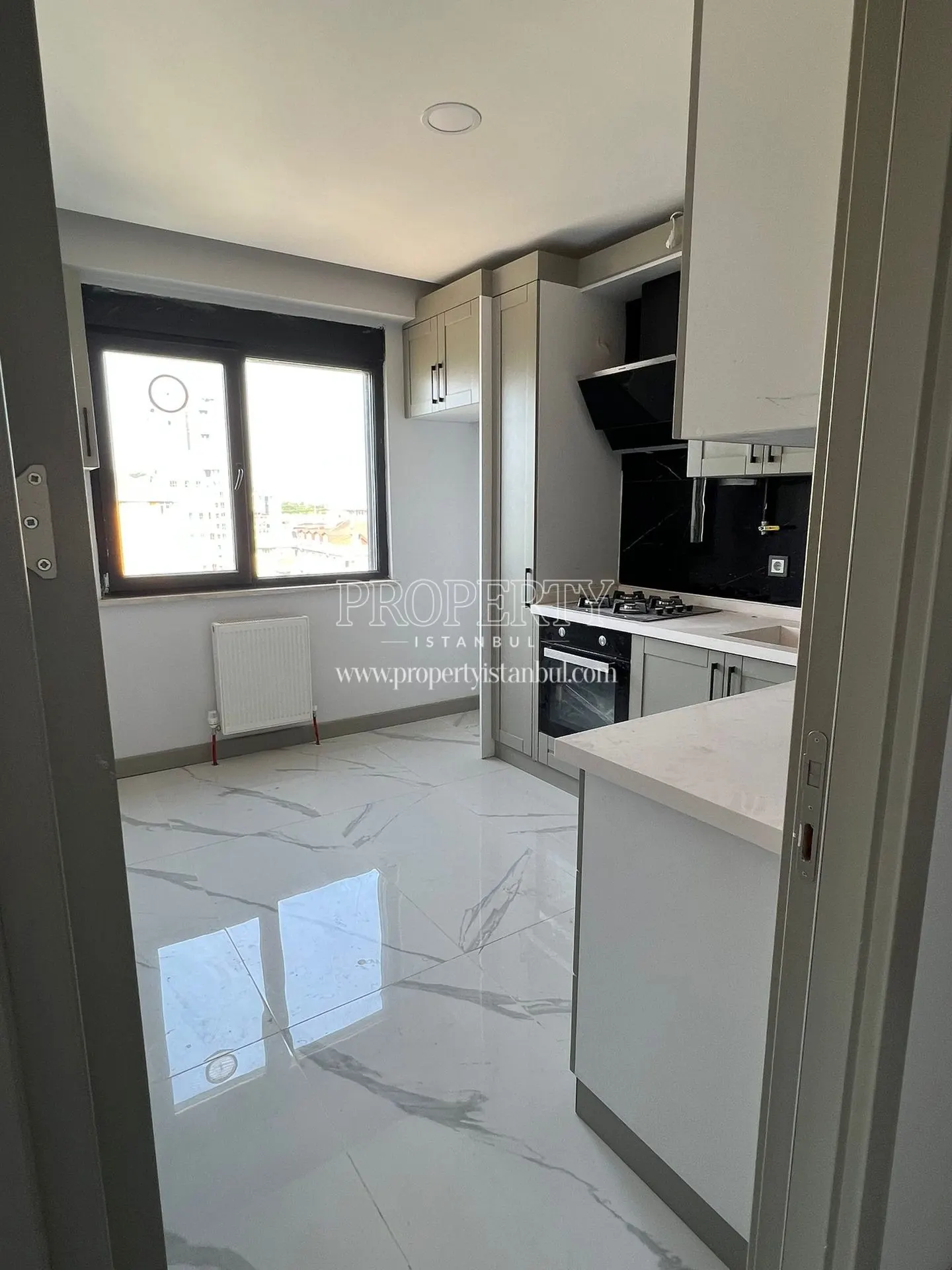 Kitchen of an apartment in the Dragos Marin project