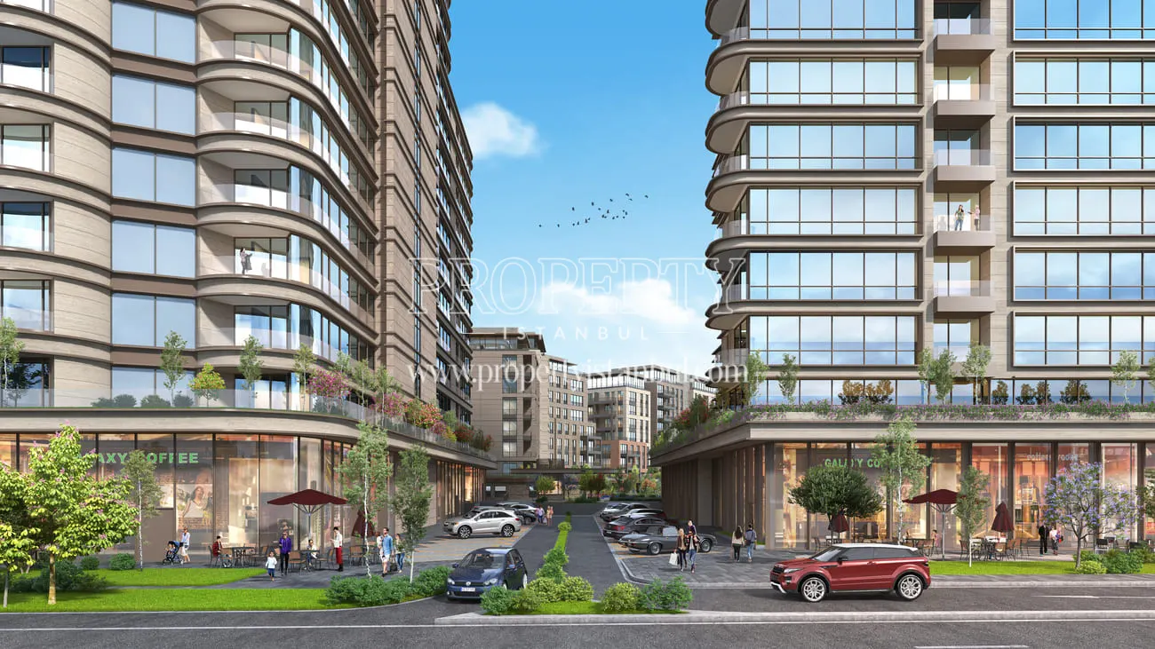 Entrance view of the Invest Vadi project