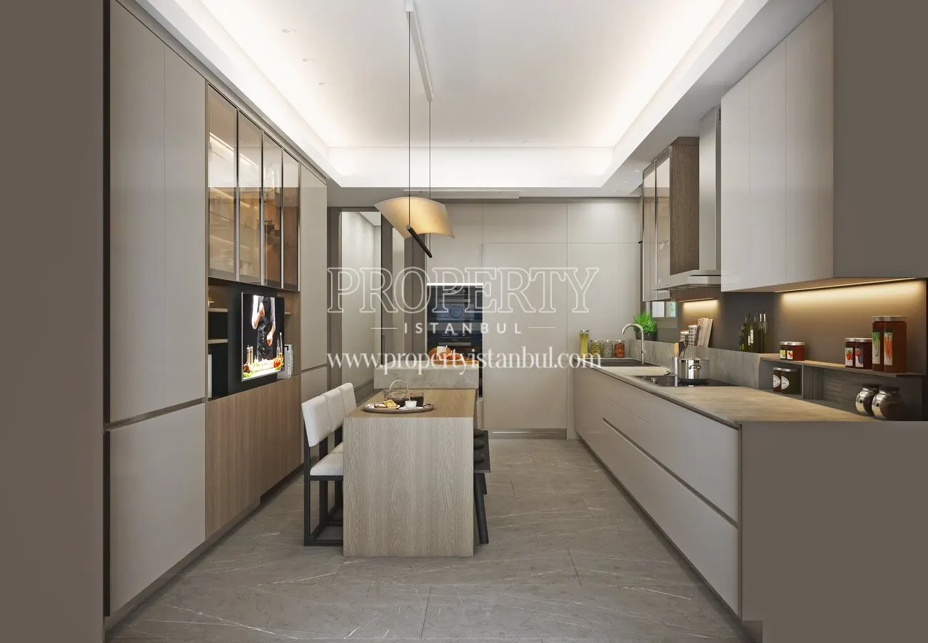 Kitchen of a villa in Big Country