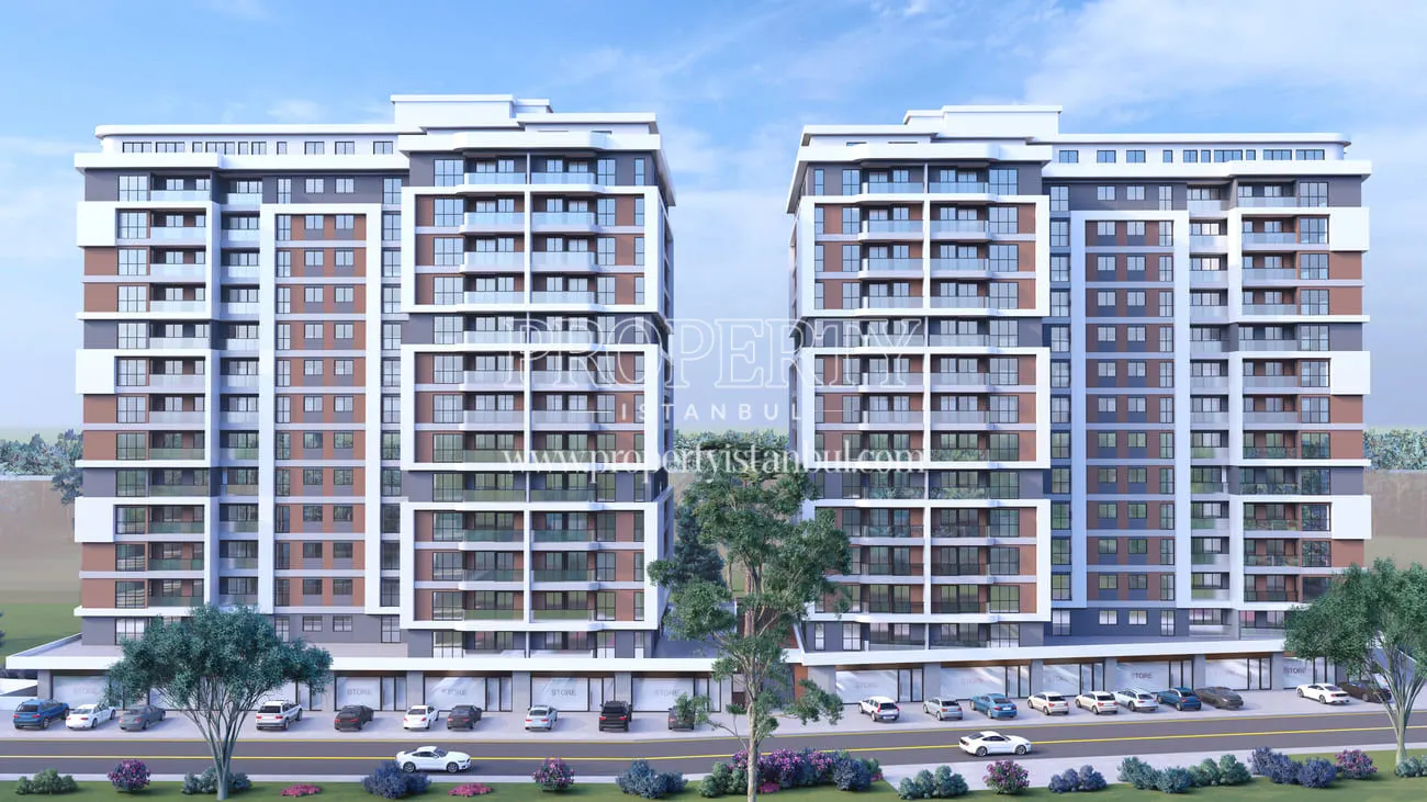 Overall view of the Kirimli Cadde project