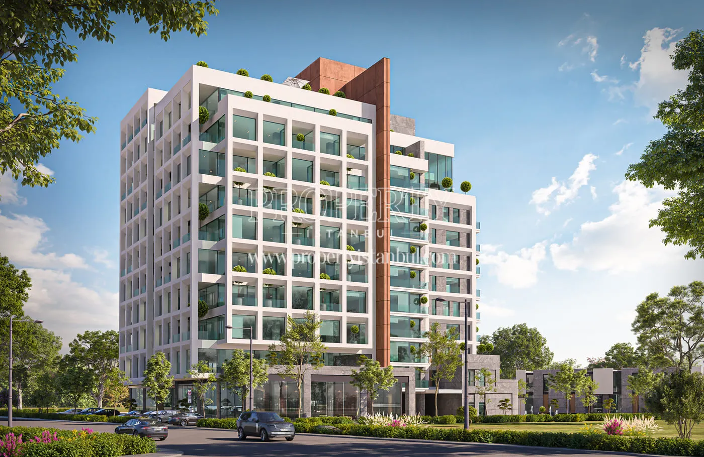 Building view of the Seba Central project