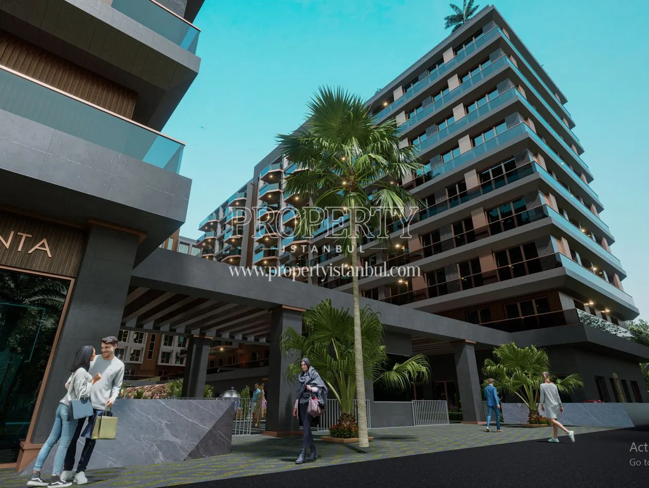 Entrance of the Empire Beylikduzu project