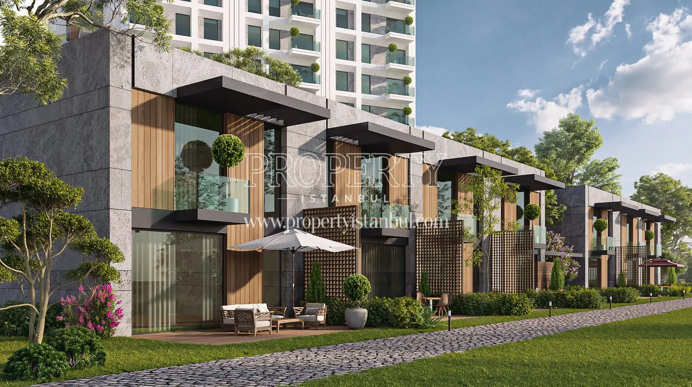 Villa options in the Seba Central project