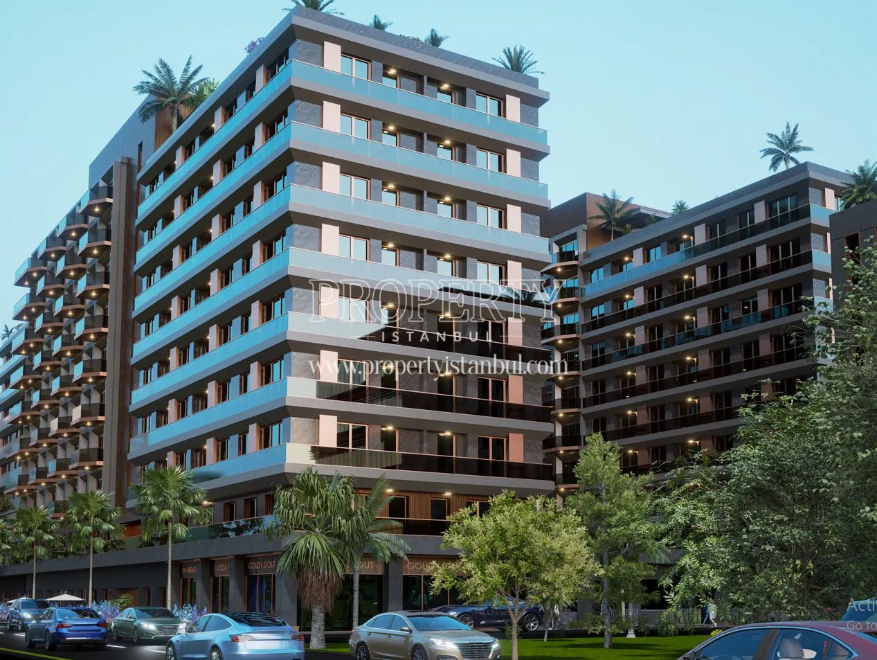Exterior view of the Empire Beylikduzu project