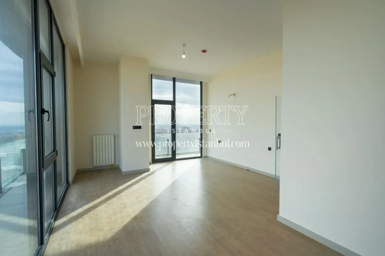 Bedroom of an apartment in the Empire Avcilar project