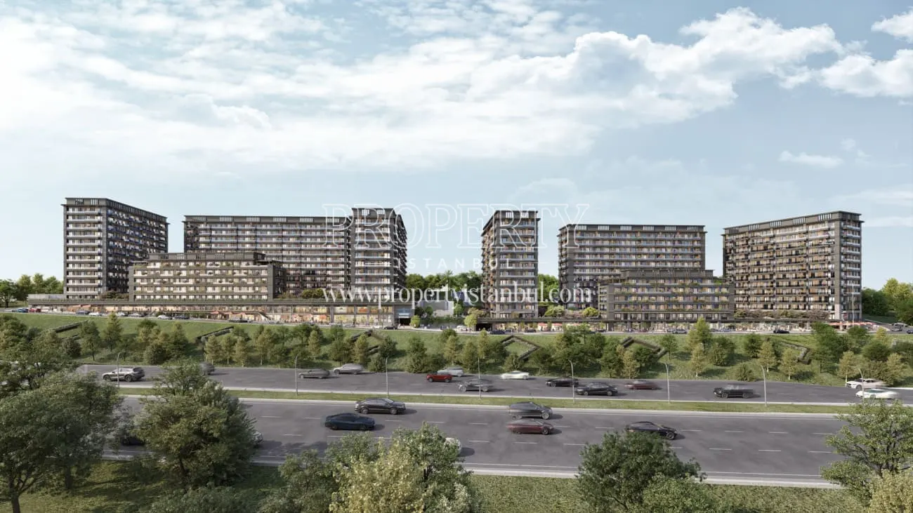 Buildings of Dunya Sehir Maltepe