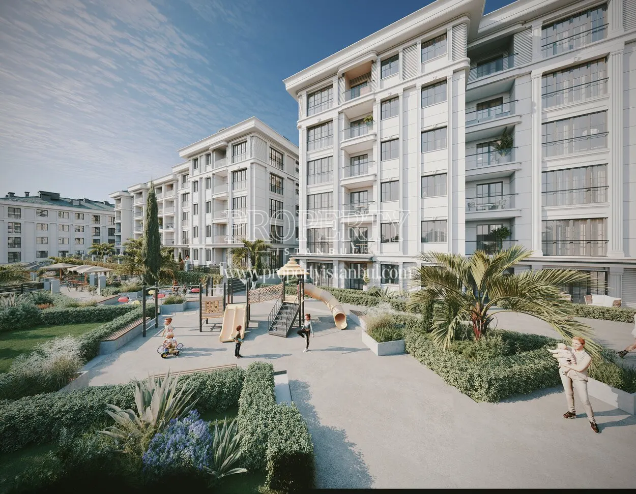 Landscape area of the Hilal Hill project