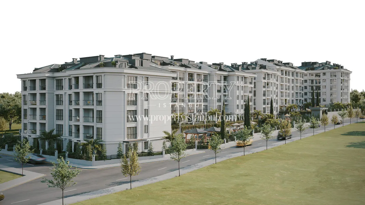 Exterior view of the Hilal Hill project