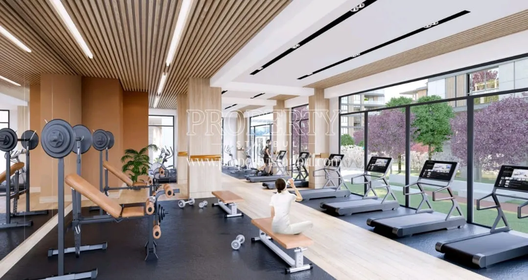 Gym area of the Suryapi Exen project
