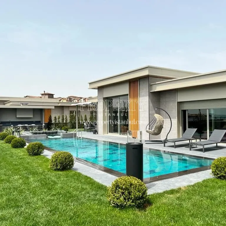 General view of a villa in the Brand Vadi project