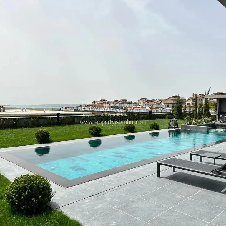Landscape view of a villa in the Brand Vadi project