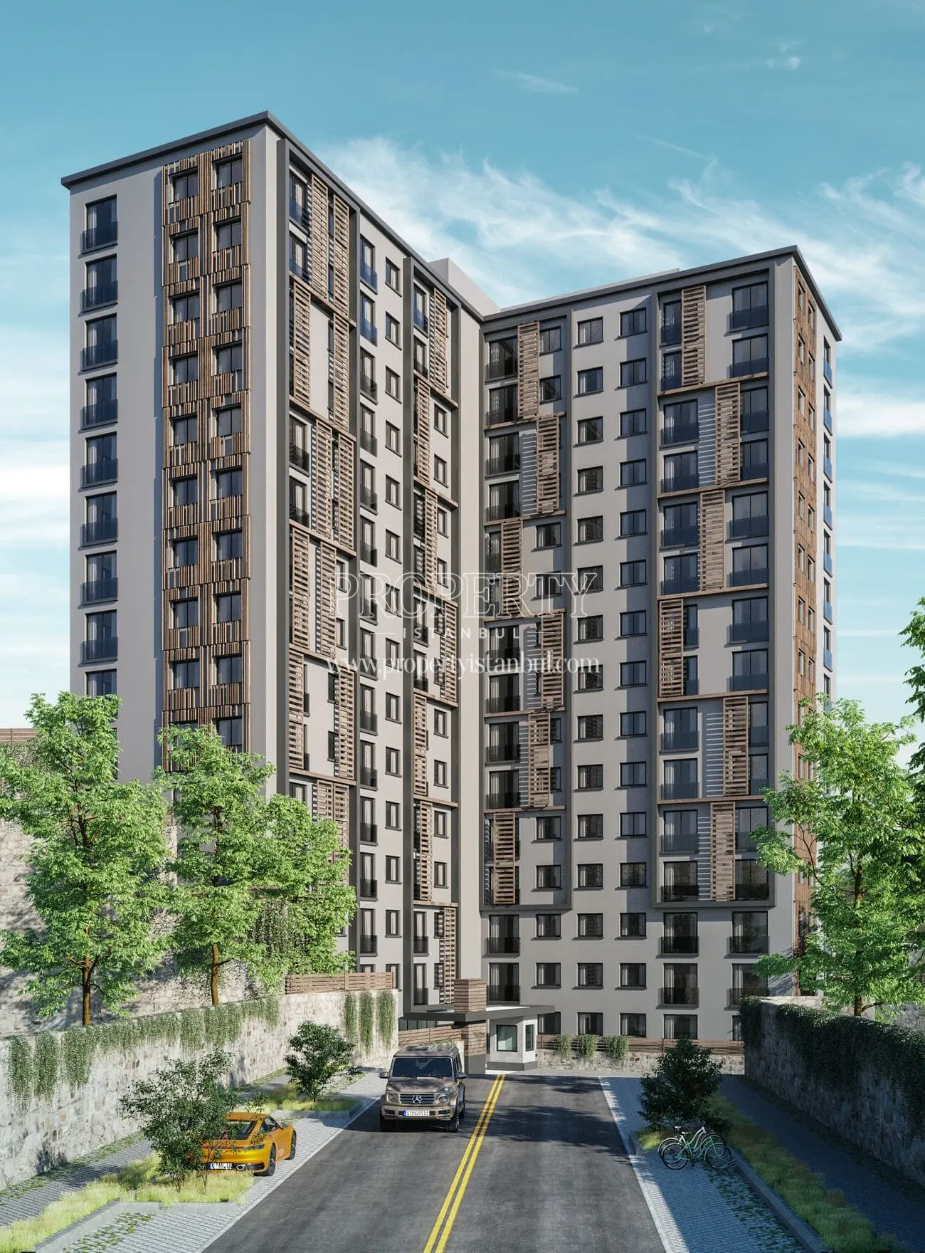 Exterior view of JB Panorama project