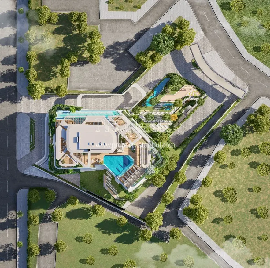 Drone view of Barbaros 48 project