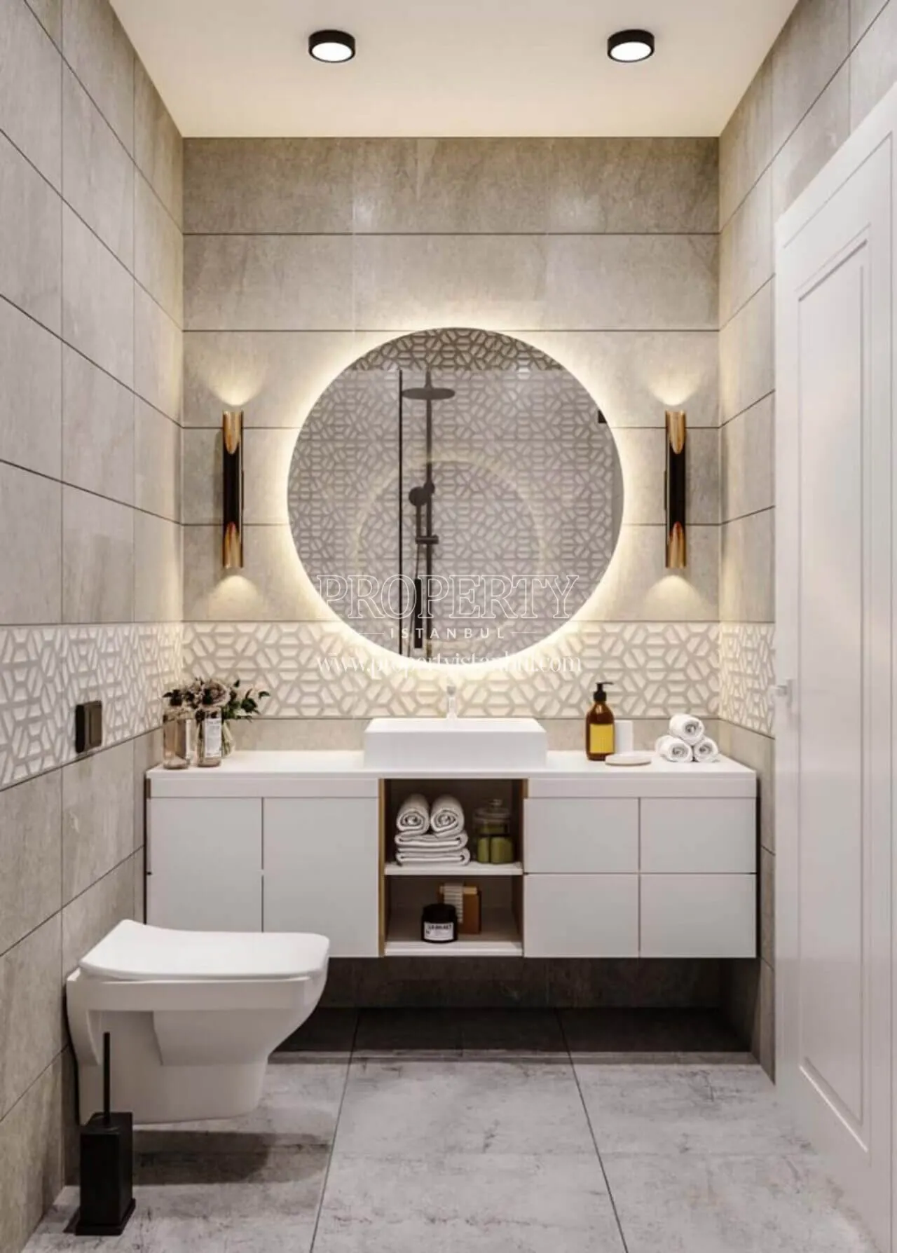 Bathroom of an apartment in MSY Nefes