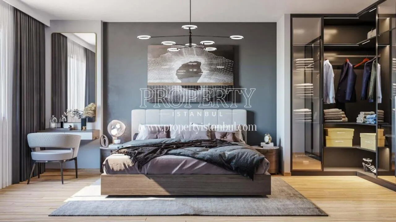 Bedroom of an apartment in MSY Nefes