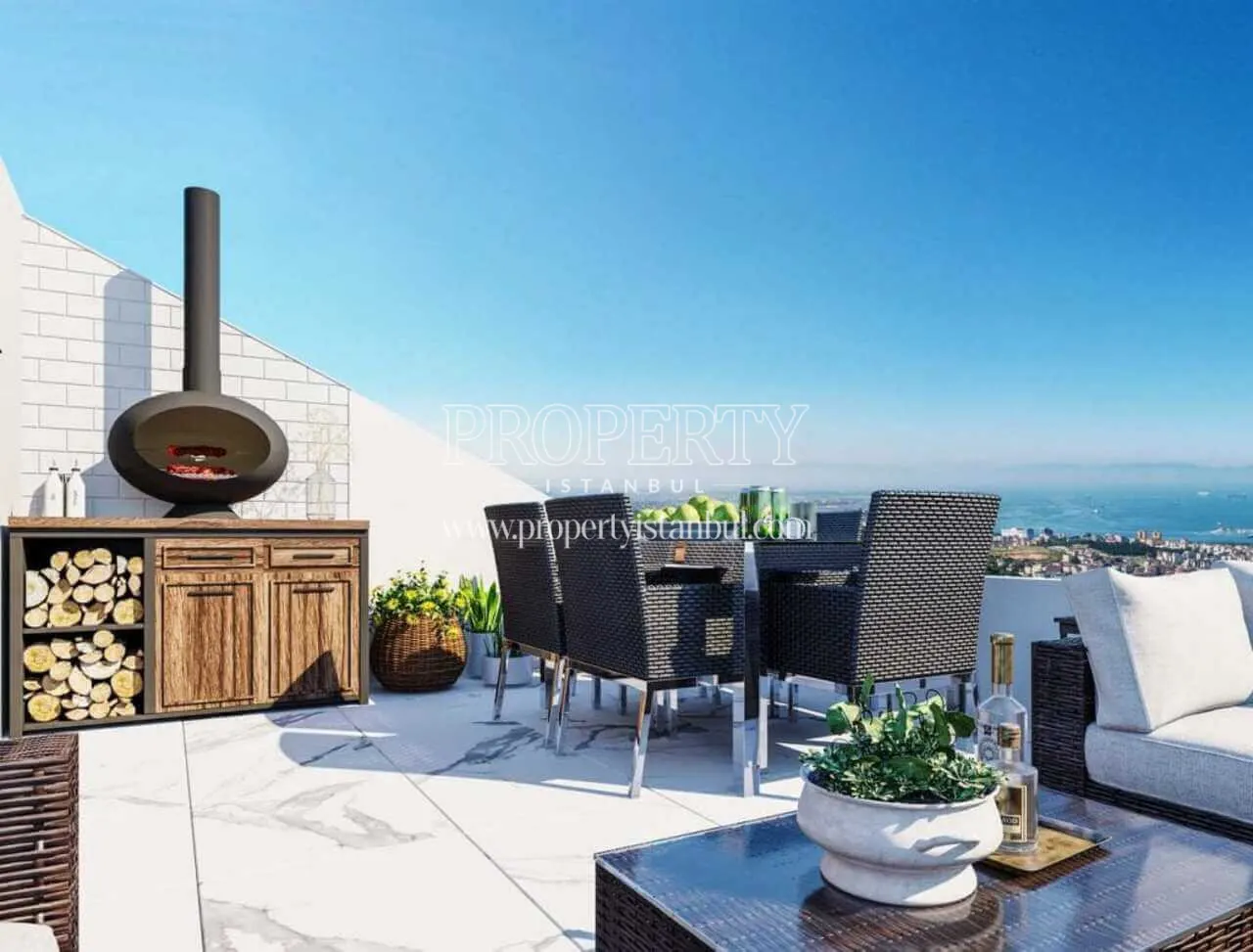 Barbecue area of MSY Nefes