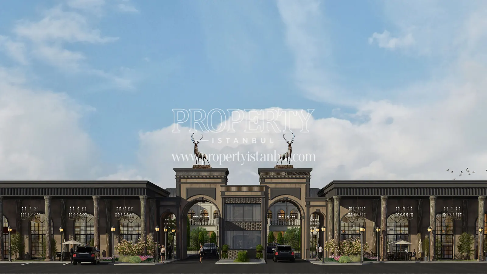 Entrance gate of Volony Omerli