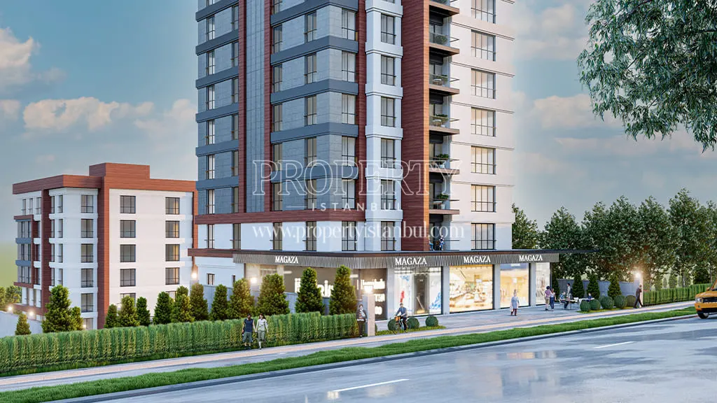 Commercial area of Mostar Mahal