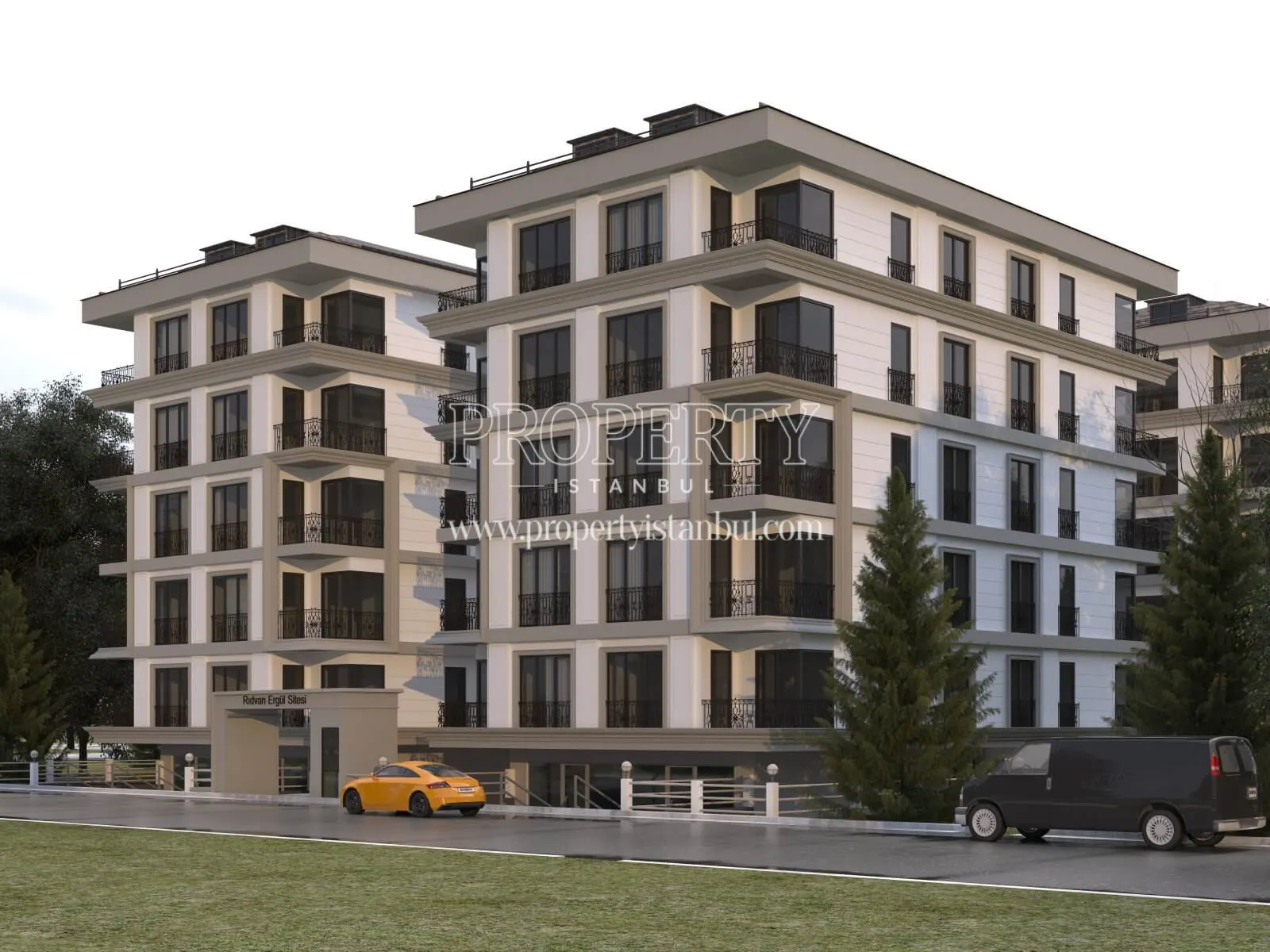 Buildings of Hebdomon Bakirkoy
