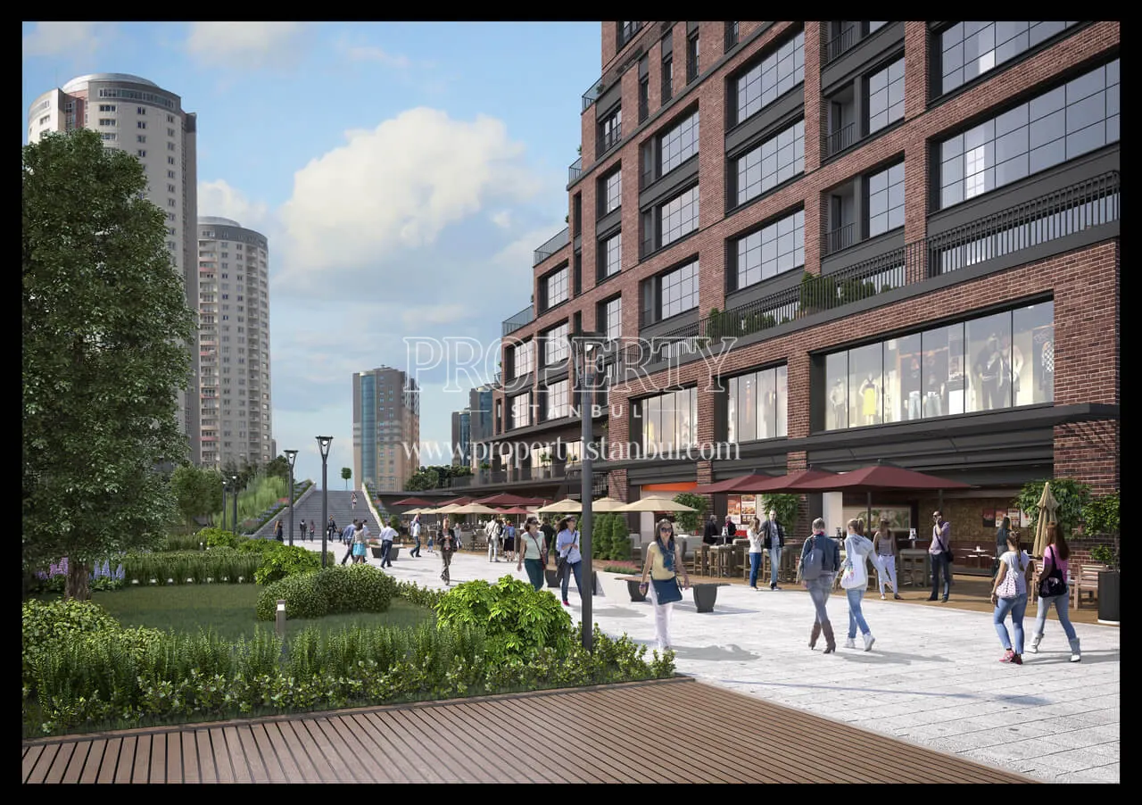 Commercial area of Otto Atasehir