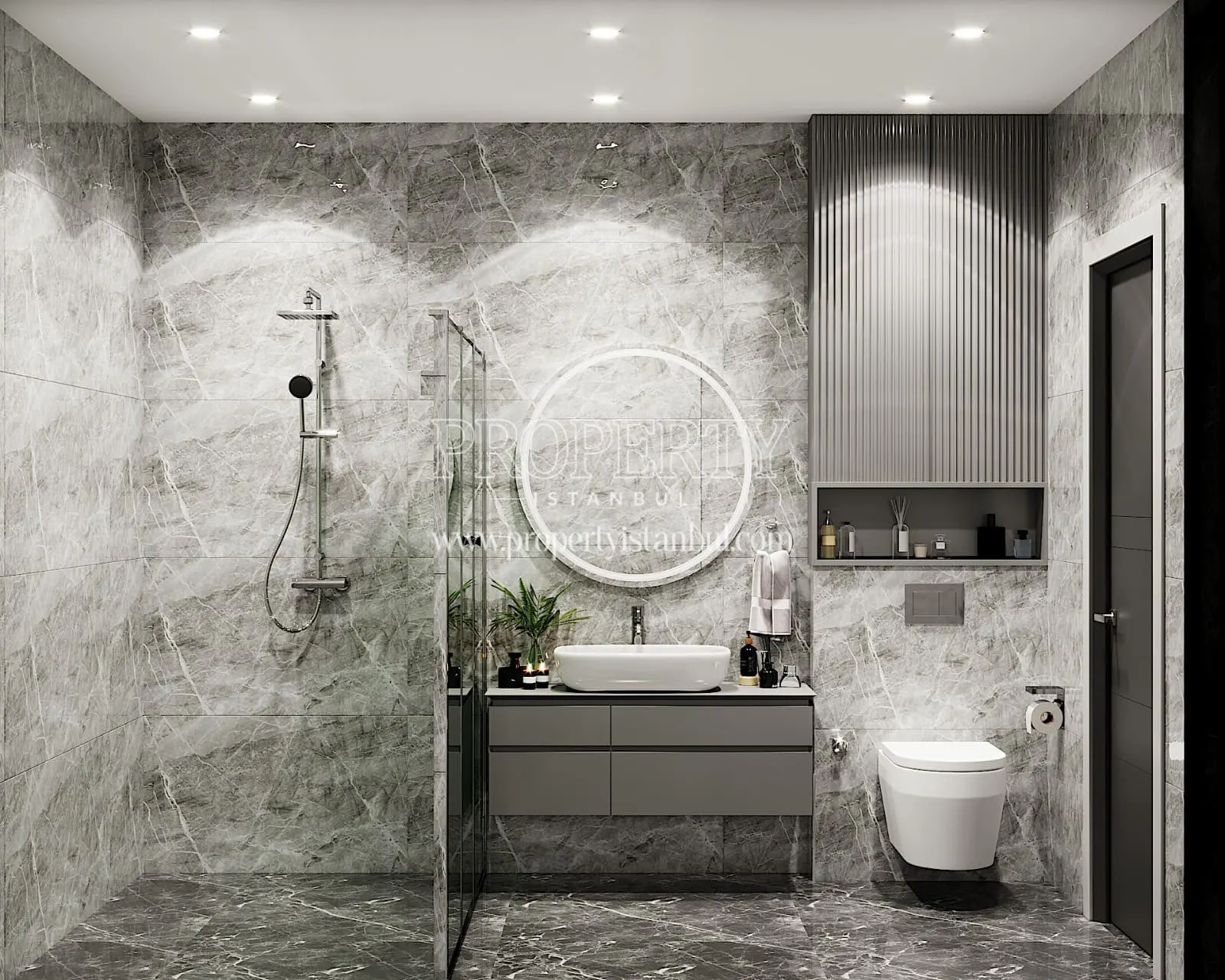 Bathroom of an apartment in Mostar Mahal