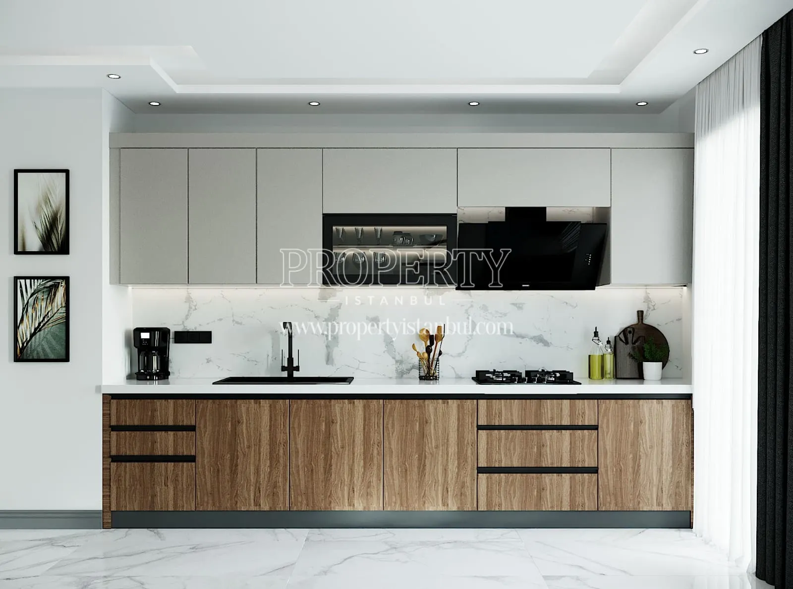 Kitchen of an apartment in Mostar Mahal