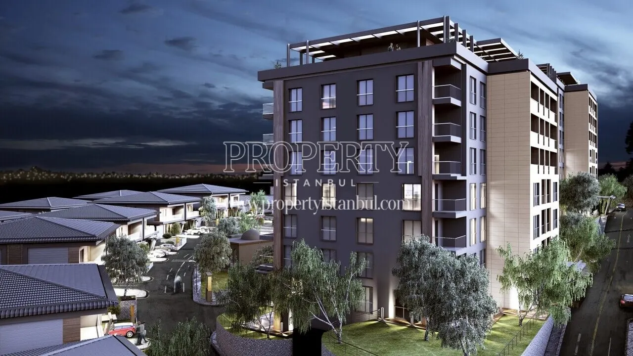 Night view of Mabeyn Bahcesehir