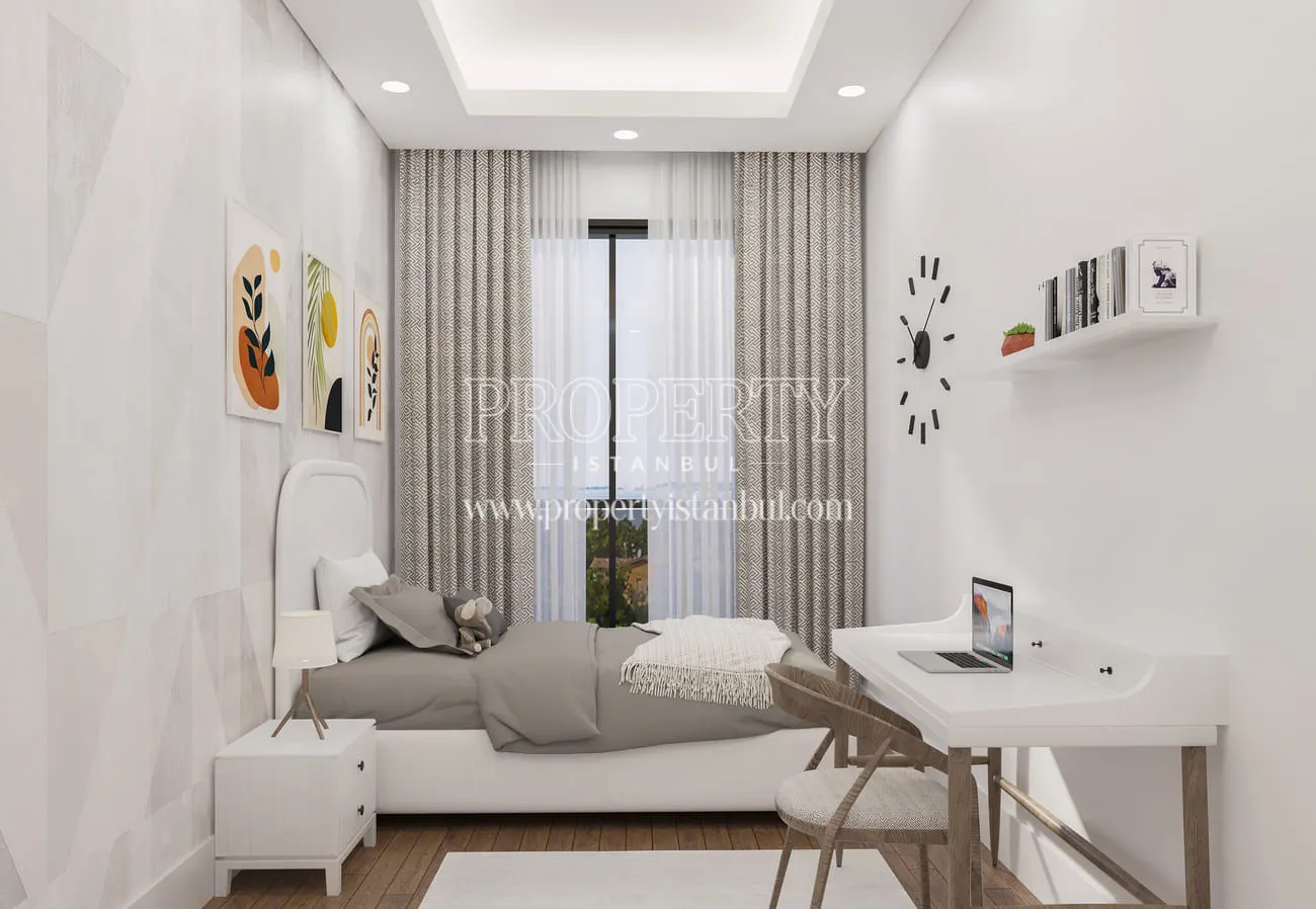 Children's bedroom of an apartment in Pera Blue Beyoglu