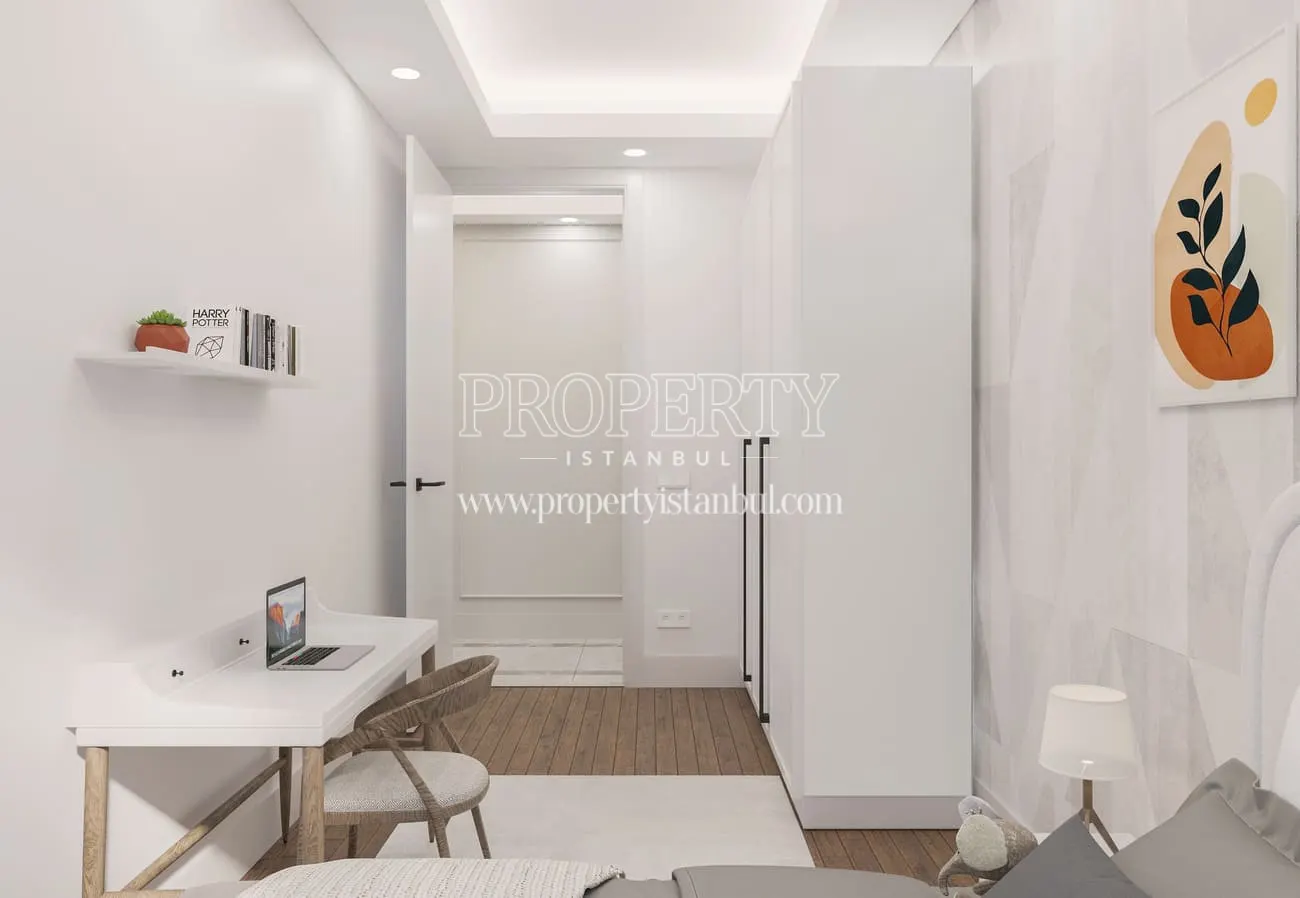 Children's bedroom of an apartment in Pera Blue Beyoglu