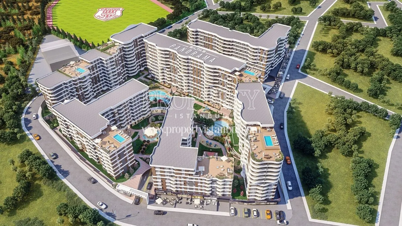 Drone view of Siltas Panorama