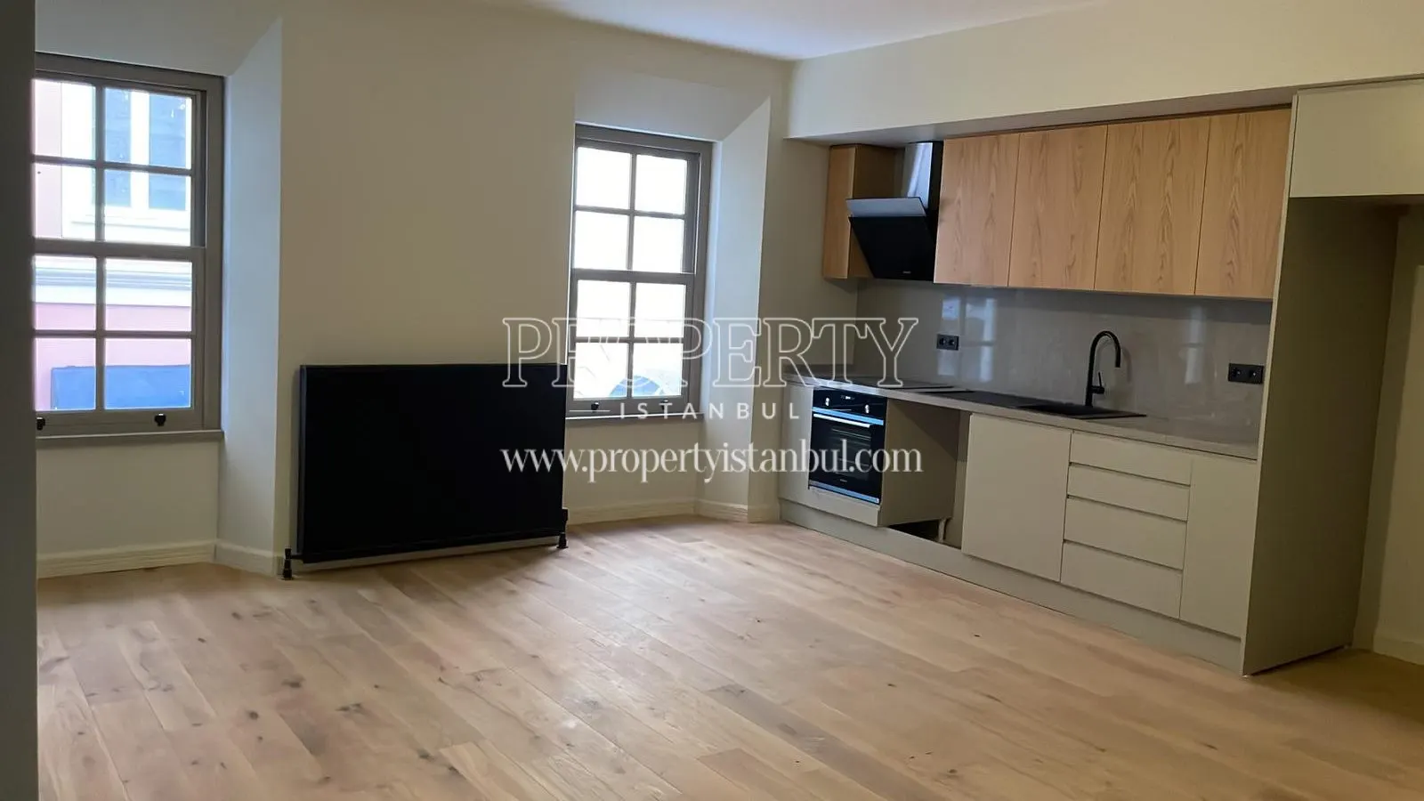 Kitchen of an apartment in Tomtom Flats