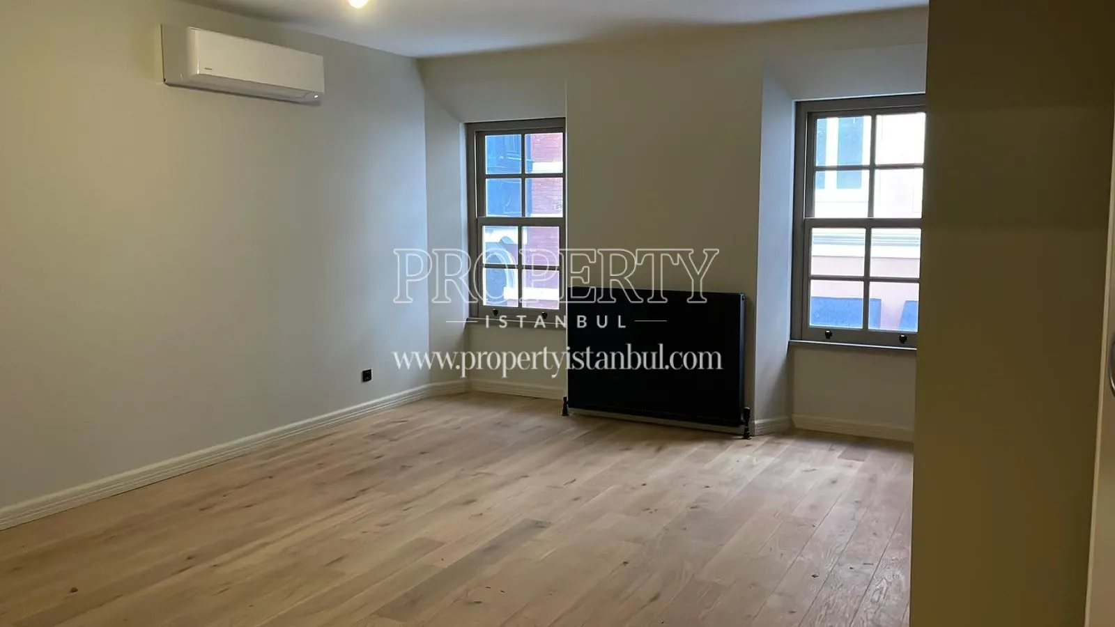 Living room of an apartment in Tomtom Flats