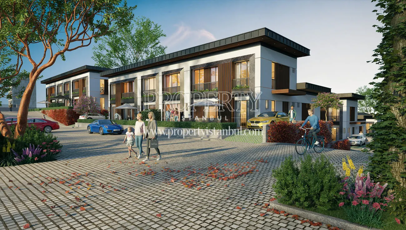 Outdoor view of Artea Bahcesehir project