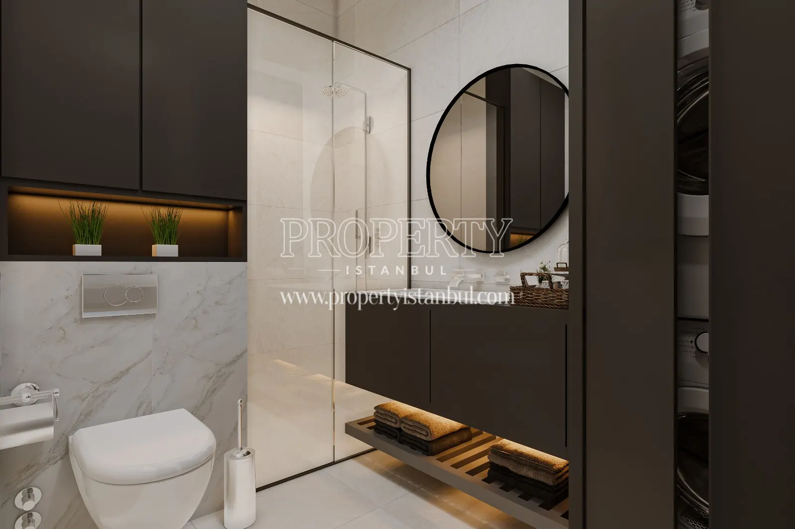 Bathroom of an apartment in Sega Cennet