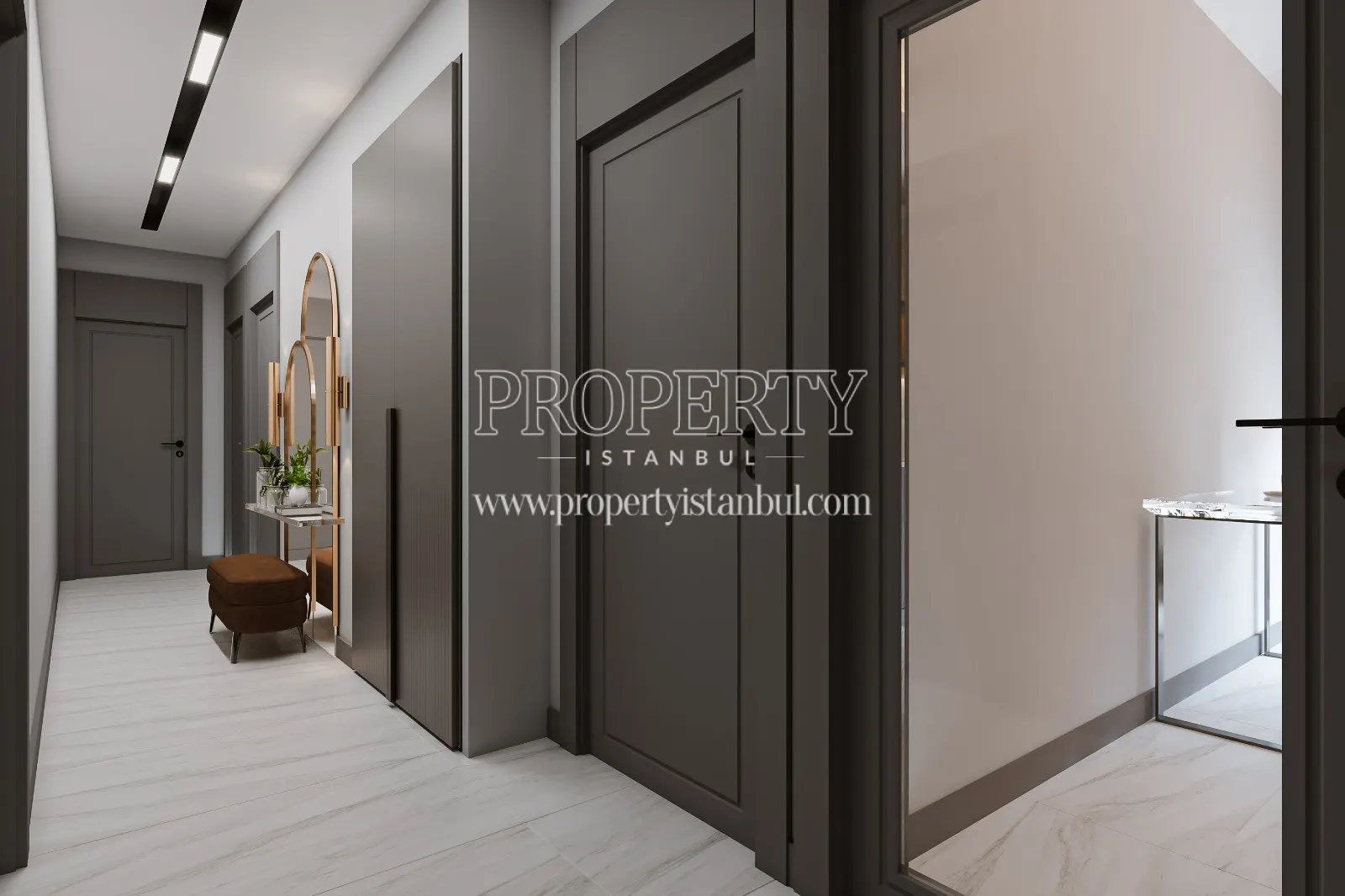 Hall of an apartment in Sega Cennet