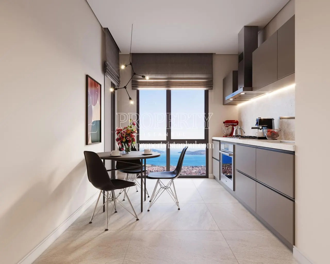 Kitchen of an apartment in Mesa Panorama