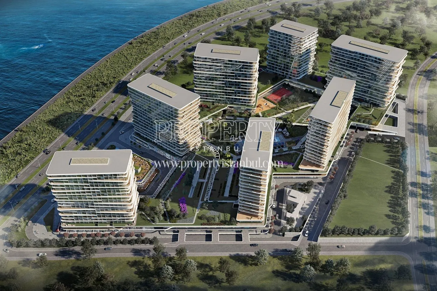 Yedi Mavi site plan