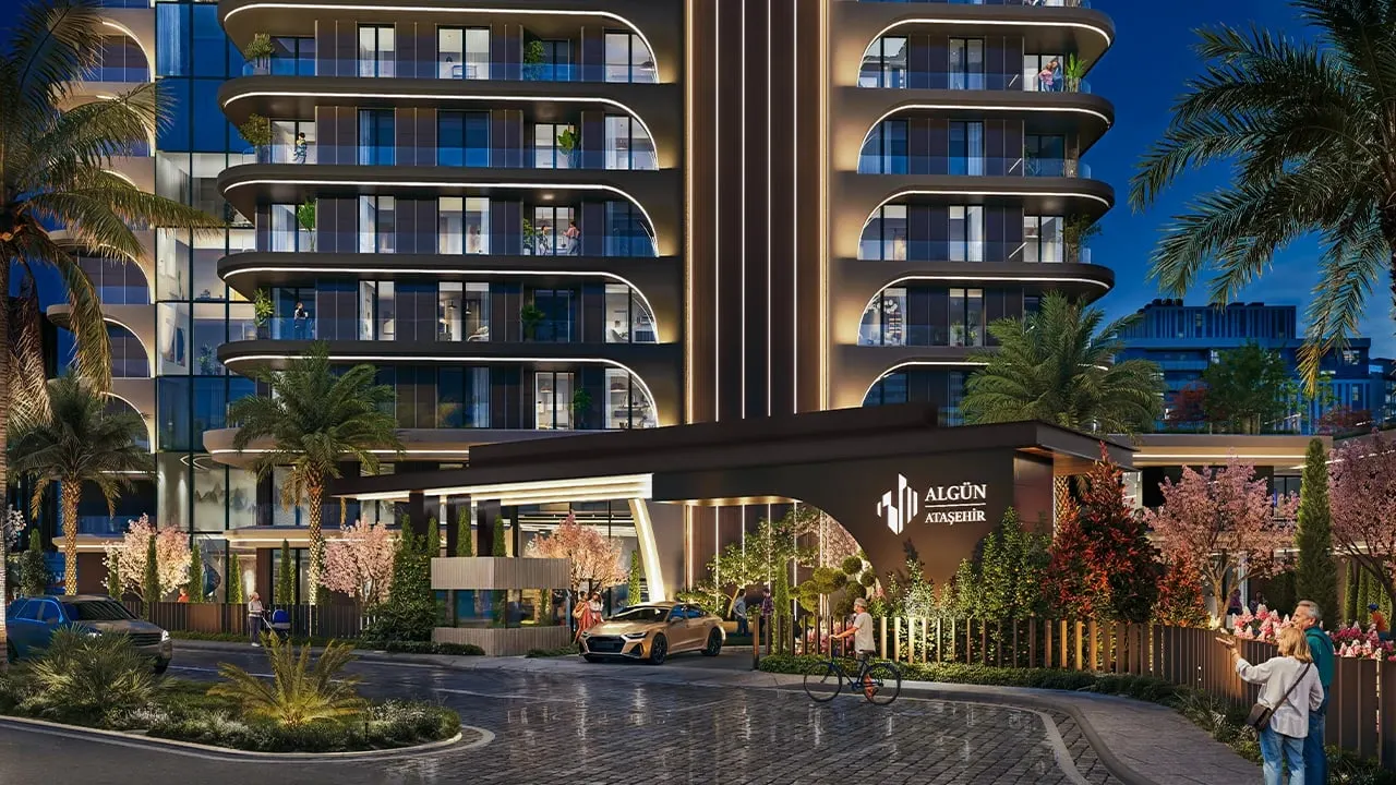 Entrance drive of Algun Prime Atasehir