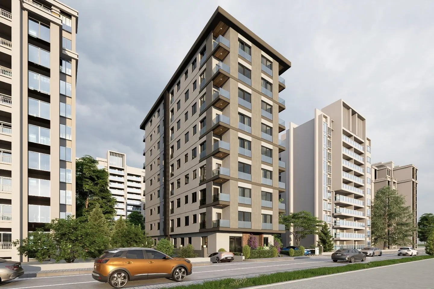 Arinmis Apartmani seen from the street
