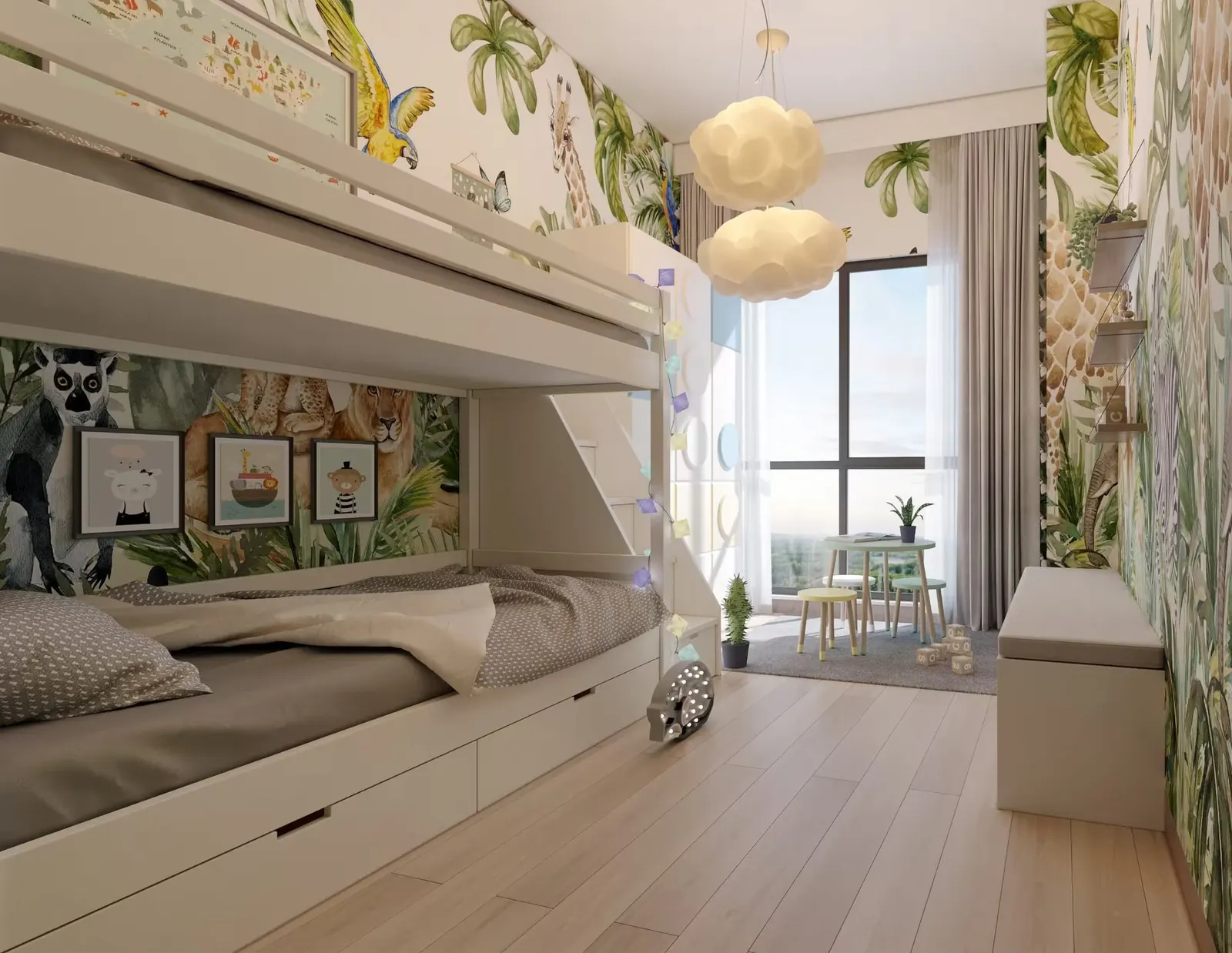 Children's room of a Basaksehir Avrasya 3 apartment
